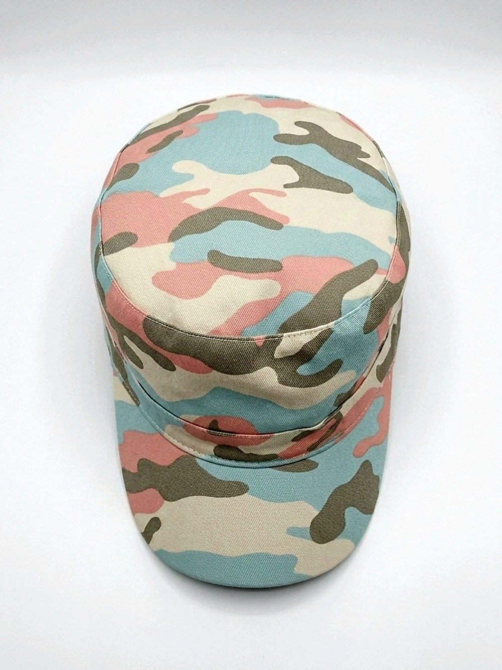 NWT "Pugs" Pastel Camo Army Cap – Adjustable